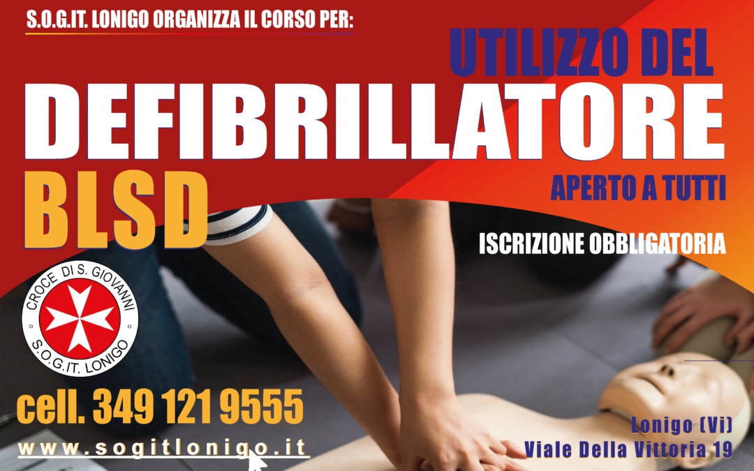 Corso per l’utilizzo del defibrillatore semiautomatico BLSD – 4 marzo 2023 a Bonaldo (VR)