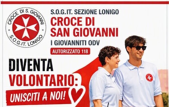 14 ottobre 2026 – Diventa Volontario del Soccorso: al via il nuovo corso S.O.G.IT. Lonigo