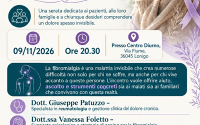Fibromialgia: una malattia invisibile, un dolore reale. Una serata per ascoltare e capire